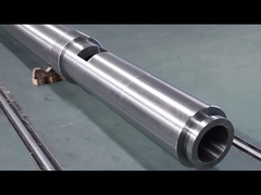 Özel Bimetal Ekstrüzyon vida Konik Çift vida Ekstrüder Plastik Ekstrüder Makinesi için