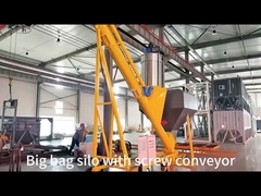 Esnek dikey çimento vida paslanmaz çelik besleyici