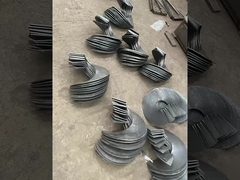 Bölümsel Uçuş Makinesi Çubuksuz vida taşıyıcı için Spiral Blade Makinesi