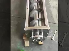 Özel vida besleyicisi Kimyasal Endüstri U şeklinde vida avcı taşıyıcı