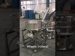 Endüstriyel Malzeme İşlemleri için Yüksek Performanslı vida taşıyıcı gösterisi