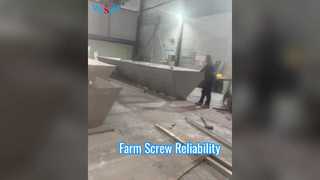 Dayanıklı Çiftlik Ekstruder Vidası Uzun Ömürlü