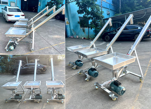 Son şirket haberleri Three Screw Auger Feeders Successfully Delivered, Enhancing Customer Production Efficiency