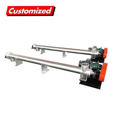 İyi bir fiyat. Paslanmaz Çelik Isıya Dayanıklı Esnek Helezon Konveyör Özelleştirilmiş Vidalı Konveyör Çimento İçin çevrimiçi