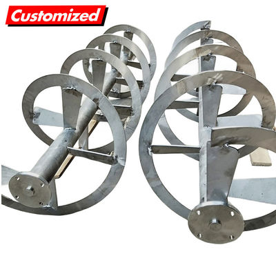 İyi bir fiyat. Çelik viskozitesi impeller için özelleştirilmiş yüksek hassasiyetli avcı vida ve spiral bant karıştırıcı çevrimiçi