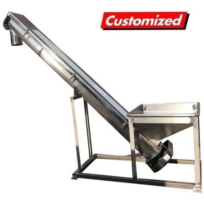 satın al ABD Başlangıç Ödemesi Şeker İşleme için Dış Stainless Steel Screw Auger Conveyor Çevrimiçi üretim