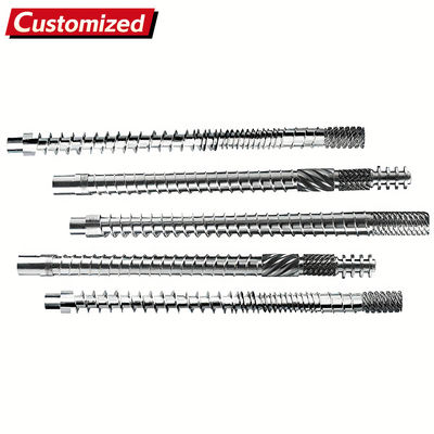 İyi bir fiyat. Özel Yüksek Kaliteli Geri Dönüştürme Makinesi Film Üfleme vida ve fıçı malzemelerinin tedavisi Plastik ve kauçuk makineleri parçaları için plastik makine çevrimiçi