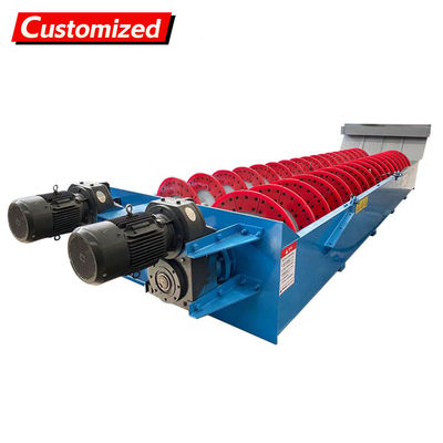 İyi bir fiyat. custom High Efficiency Silica Sand Washing Plant Machine Screw Sand Washing Spiral Equipment used in construction, building materials and mining çevrimiçi