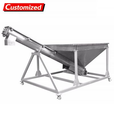 İyi bir fiyat. Toplu Malzeme Taşıma için Değişken Frekans Sürücülü ve Derin Vida Yapılı Özel Tasarım Vidalı Helezon Besleyici çevrimiçi