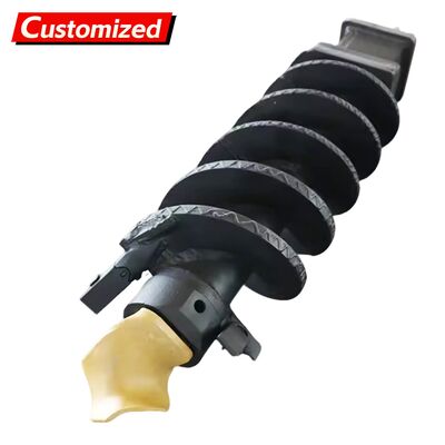 İyi bir fiyat. Özelleştirilmiş Burgu Sondaj Makinesi Bütçe Dostu Çift Kesici Tek Oluklu Düz Kaya Burgusu Döner Sondaj Burgusu Kaya Burgusu çevrimiçi