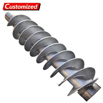 İyi bir fiyat. Vida ve konveyör bileşenleri için şaftlı/şaftsız tasarımlara sahip özel paslanmaz çelik ve karbon çeliği vida konveyör kanatları Enerji ve Madencilik, Çiftlikler, İnşaat işleri çevrimiçi