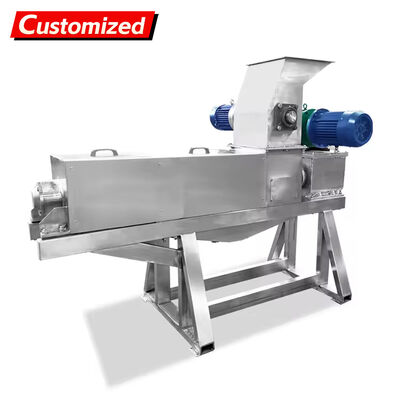 İyi bir fiyat. Custom Food Processing Machinery Coconut Meat Juicer Combination Hammer Mill and Extruder for Fruit and Root Vegetable Processing Juicer çevrimiçi