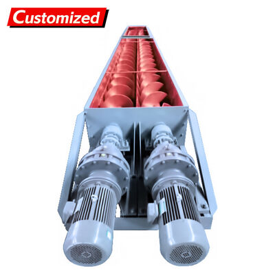 İyi bir fiyat. OEM Çift Şaftlı Vidalı Konveyör Karbon Çelik/Paslanmaz Çelik Konstrüksiyon Aşınmaya Dayanıklı, Korozyona Dayanıklı Endüstriyel Sınıf Toz/Granül Taşıma Uçucu Kül, Çimento Parçacık Malzeme Taşıma Ekipmanı çevrimiçi