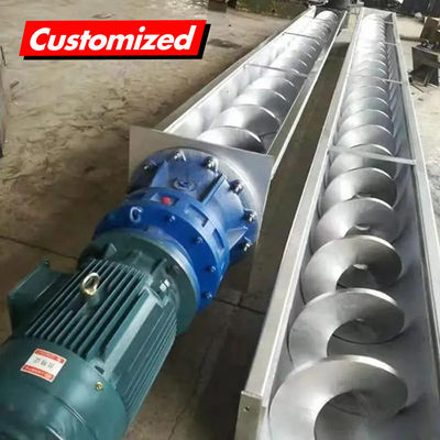 İyi bir fiyat. Esnek malzeme işleme çözümleri için özel Spiral Helix Auger Conveyor Sistemi çevrimiçi