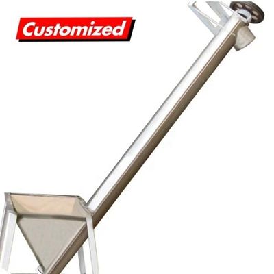 İyi bir fiyat. KX0018 Stainless Steel Screw Auger Feeder For Small Cement Screw Conveyor Machine çevrimiçi
