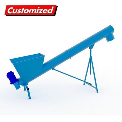 İyi bir fiyat. Endüstri OEM Custom Hopper Auger Conveyor Beton çakıl için esnek vida taşıyıcı çevrimiçi