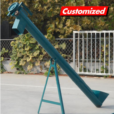 İyi bir fiyat. Büyük Kapasite Helical Blade Equipment Equipment Screw Conveyor Hopper auger feeder ile vida taşıyıcı çevrimiçi
