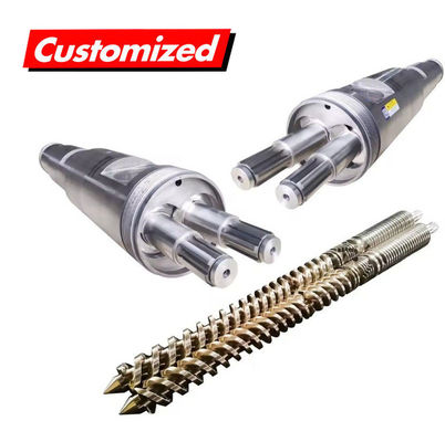 İyi bir fiyat. Gıda sınıfı paslanmaz çelik nitridleme entegre tip yüksek hassasiyetli ekstrüder için çift vida fıçı çevrimiçi