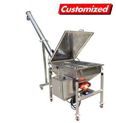 İyi bir fiyat. Tam Otomatik Paslanmaz Çelik Döşeme Avcı Besleyici Granül ve Toz Taşıyıcı için Özel çevrimiçi