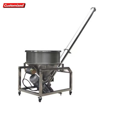 İyi bir fiyat. Paslanmaz Çelik Hopper Screw Auger Conveyor For Cacao Bean çevrimiçi