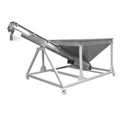 İyi bir fiyat. Paslanmaz çelik ve özelleştirilebilir spiral çapında granüler malzemeler için PLC kontrolü ile otomatik vida avcı besleyici çevrimiçi