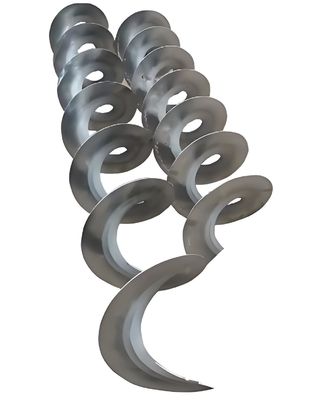 İyi bir fiyat. Yüksek hassasiyetli paslanmaz çelik spiral bıçağı makinesi özelleştirilebilir çaplı şaftsız vida taşıyıcı için çevrimiçi