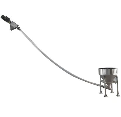 İyi bir fiyat. Toplu tahıl yükleme için özelleştirilebilir yüksek verimli paslanmaz çelik 304 esnek vida taşıyıcı çevrimiçi