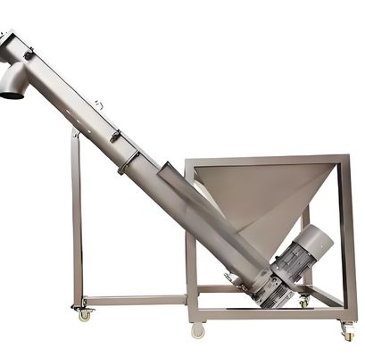 İyi bir fiyat. Gıda endüstrisi için ısıya dayanıklı U-Through Spiral Feeder Conveyor çevrimiçi