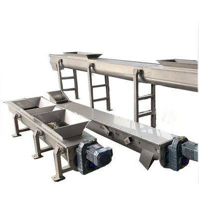 İyi bir fiyat. Paslanmaz çelik korrozyona dayanıklı tasarımla verimli çamur katı taşıma için şaftsız vida taşıyıcı çevrimiçi