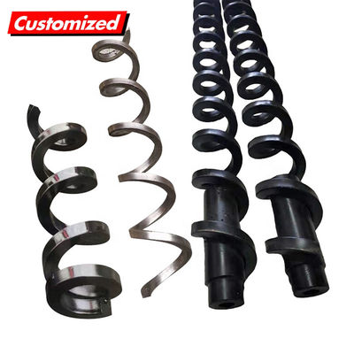 İyi bir fiyat. Endüstriyel Kullanım İçin Özelleştirilmiş Boyutlarda Paslanmaz Çelik Isıya Dayanıklı Şaftsız Vidalı Konveyör çevrimiçi