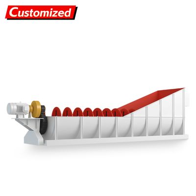 İyi bir fiyat. custom Efficiency Silica Sand Washer Spiral Sand Washing Plant River Sand Screw Wash Machine auger screw Conveyor Customize çevrimiçi