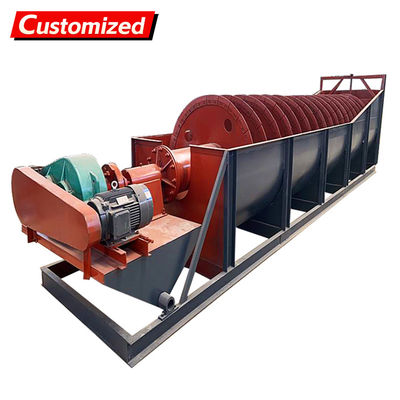 İyi bir fiyat. oem Screw Sand Washing Machine 175 T/h Spiral Sand Washer Sand Washing Plant Manufacture Spiral Sand Washer to motorway,hydropower, building wash, classify, eliminatecontaminants. çevrimiçi