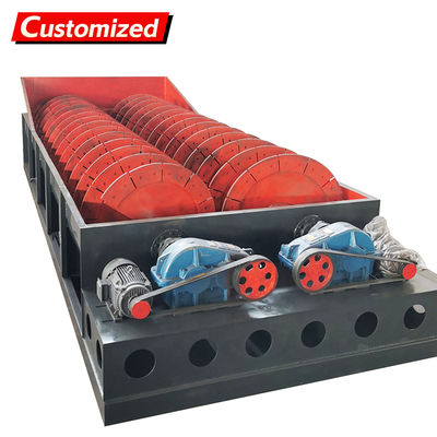 İyi bir fiyat. Industrial Double-Spiral Screw Classifier Sand Washing Machine for Fine Sand Gravel Grit Silica Washing çevrimiçi