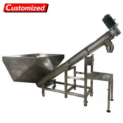 İyi bir fiyat. Material Screw Conveyor Feeder Competitive Price Customization Inclined Screw Auger Conveyor With High Efficiency Manufacturer's Factory çevrimiçi