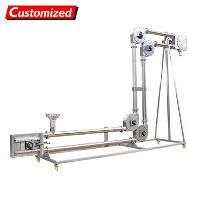 İyi bir fiyat. Tamamen Kapalı Boru hattı zinciri taşıyıcı tozsuz toz taşımacılığı endüstriyel düzeyde toz sıfır sızıntı çevresel ekipman destekler OEM çevrimiçi