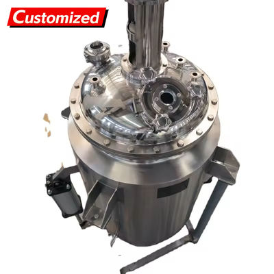 İyi bir fiyat. Custom Stainless Steel Food-Grade Reaction Vessel 220V Chemical Reaction Vessel Pump Core Container 50L-5000L Suitable for Motor-Driven Chemical Reactor Equipment çevrimiçi