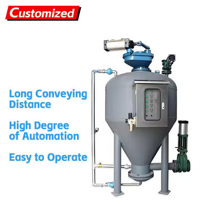 İyi bir fiyat. custom Industrial Powder Granule Storage Tank Pump Continuous Lifting Vacuum Pumping Pneumatic Feeder Conveyors Control System çevrimiçi
