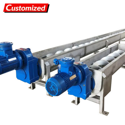 İyi bir fiyat. Customized Screw Conveyor Automatic Shaftless Screw Conveyor Tubular Winch Integrated Sludge Conveying and Filter Pressing Equipment For Transporting Sludge Powder and Granular Raw Materials çevrimiçi