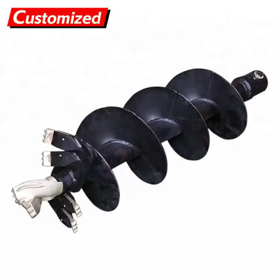 İyi bir fiyat. Traktöre Monte Edilen Sert ve Donmuş Toprak Delme İçin Paslanmaya Dayanıklı Yüksek Çekme Dayanımlı Esnek Tasarımlı Toprak Burgusu çevrimiçi