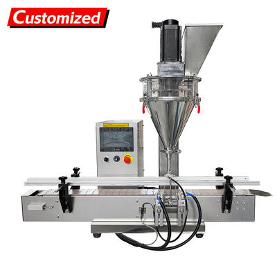 İyi bir fiyat. 50g-500g Dolum Aralığı için PLC Kontrol Sistemli ve Gıda Sınıfı 304 Paslanmaz Çelikli Özelleştirilmiş Tam Otomatik Masaüstü Toz Dolum Makinesi çevrimiçi