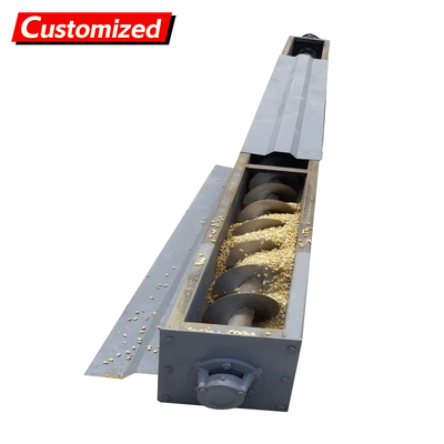 İyi bir fiyat. Stainless Steel Screw Auger Conveyor, Düzenebilir Hız ve Yüksek Verimlilikle Tahıl Yem Tozu Granülleri çevrimiçi